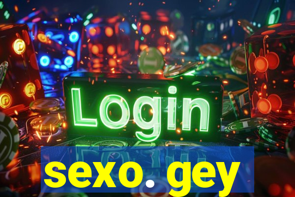 sexo. gey